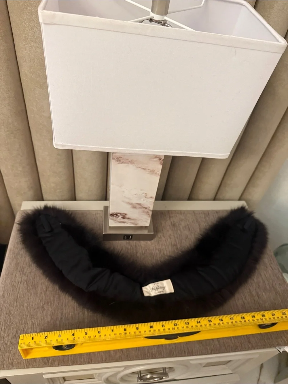 Real Fox fur black fox thick pelts